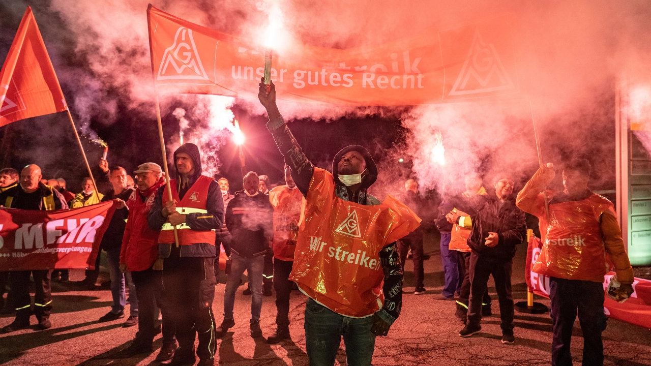 Warnstreik 03.11.2022 WS Continental Rheinböllen