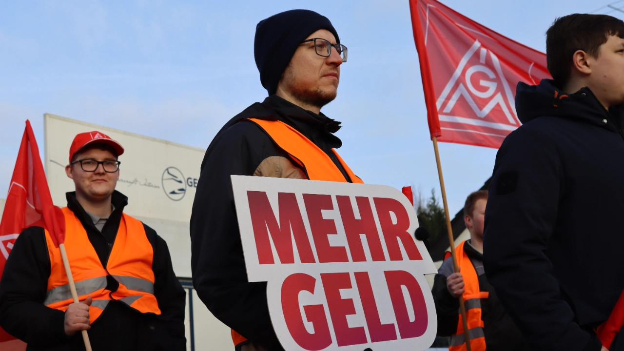 Warnstreik Gehr 2024