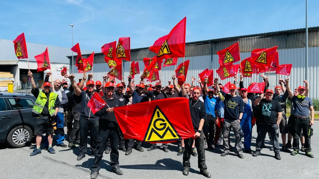 Tarifbewegung bei Cordes in Bremerhaven