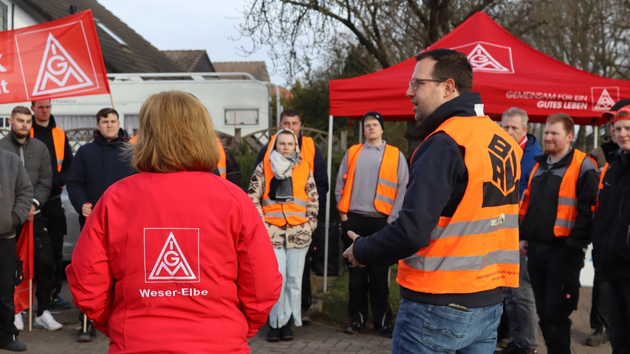 Warnstreik Gehr 2024