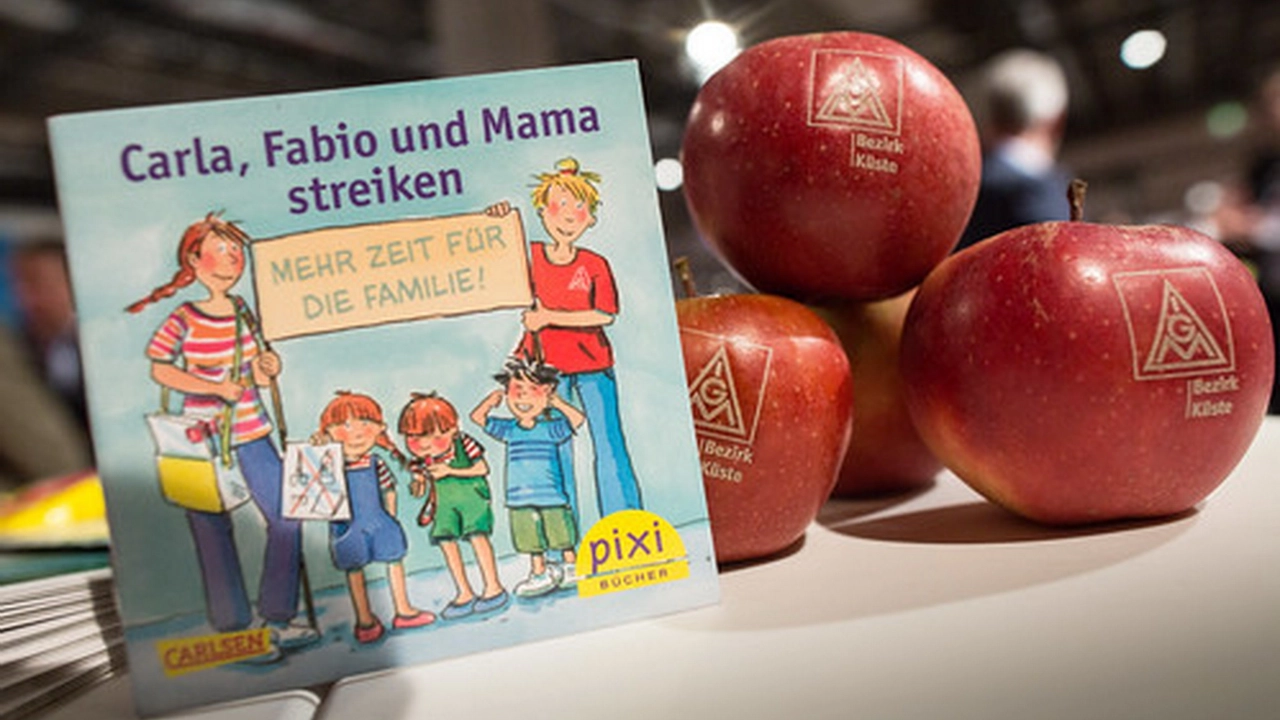 Carla, Fabio und Mama streiken