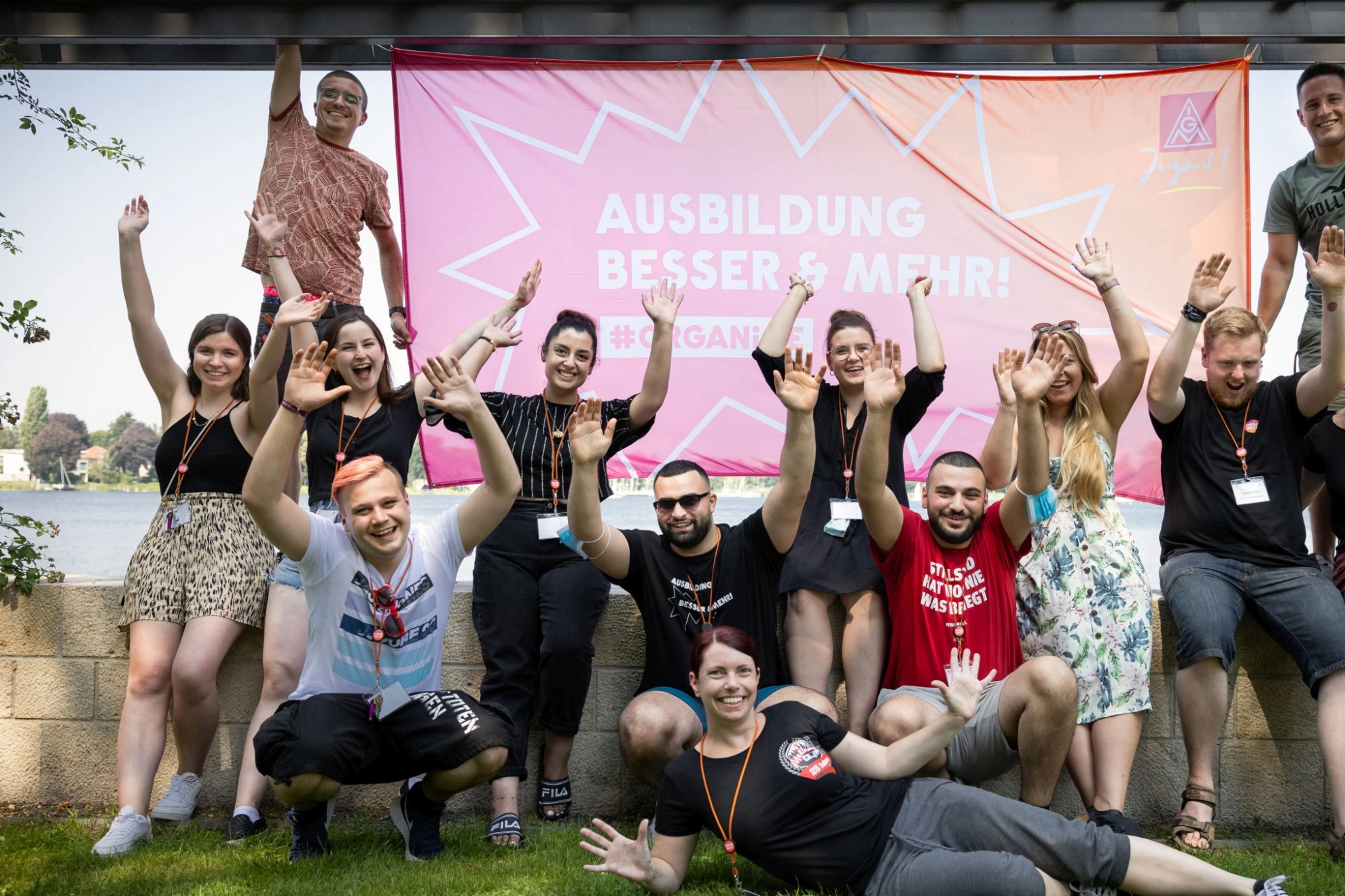 Ein starkes Team: Die IG Metall Jugend kämpft mit ihrer Kampagne "Ausbildung: Besser & Mehr" für eine gute Ausbildungsqualität für alle.