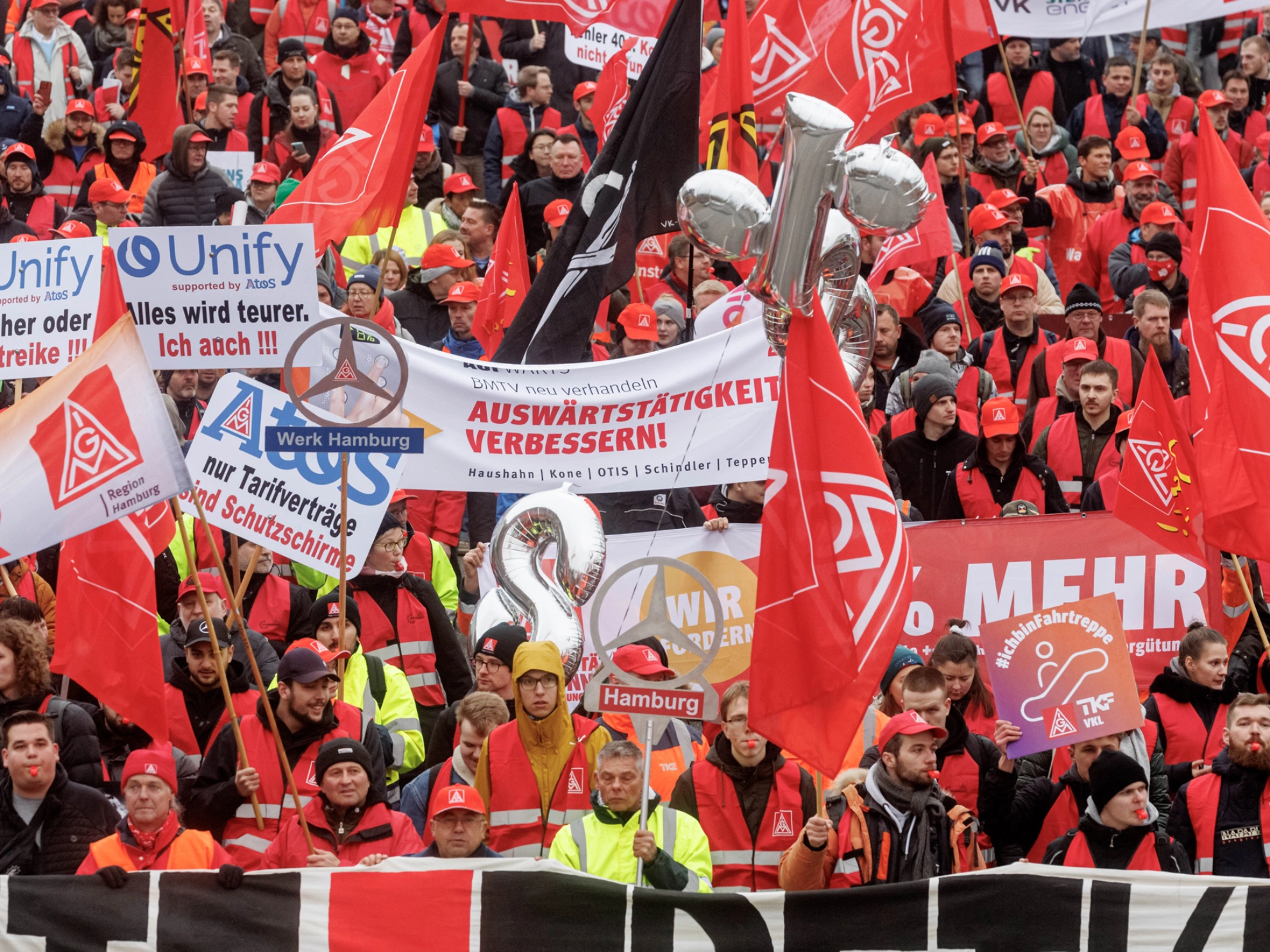 Küstenaktionstag in Hamburg