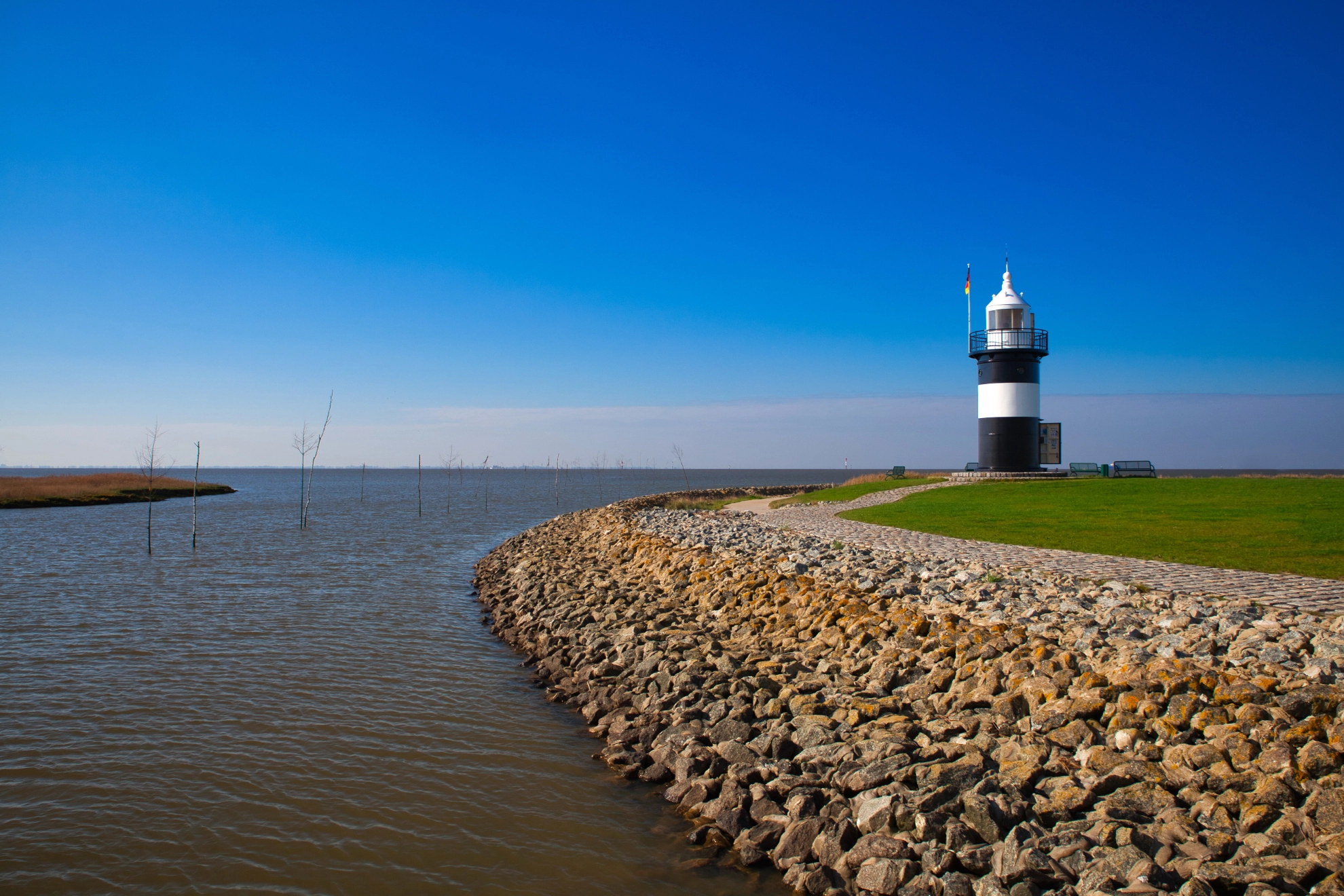 Nordseebad Wremen - Leuchtturm Kleiner Preuße