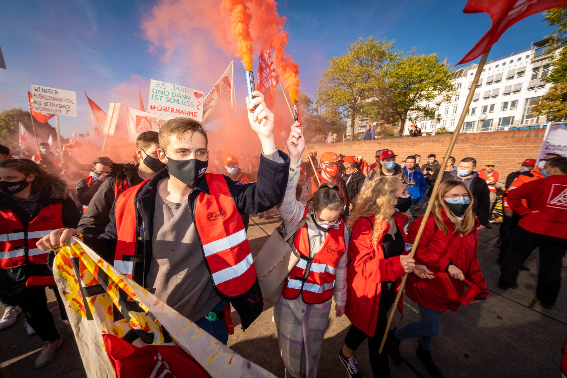 Aktionstag #Fairwandel am 29. Oktober 2021 in Hamburg Jugendaktion