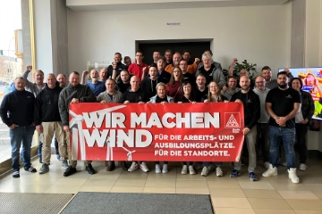 Vertrauensleute machen ordentlich Wind