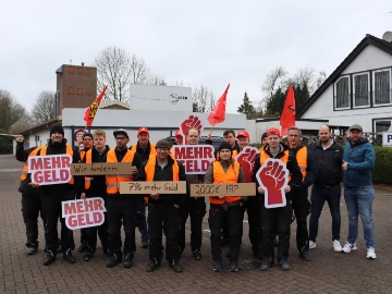 Gehr-Beschäftigte streiken weiter