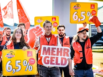 Kfz-Handwerk: IG Metall fordert 6,5 Prozent mehr Geld