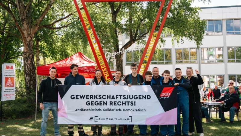 Restauration des Jugenddenkmals