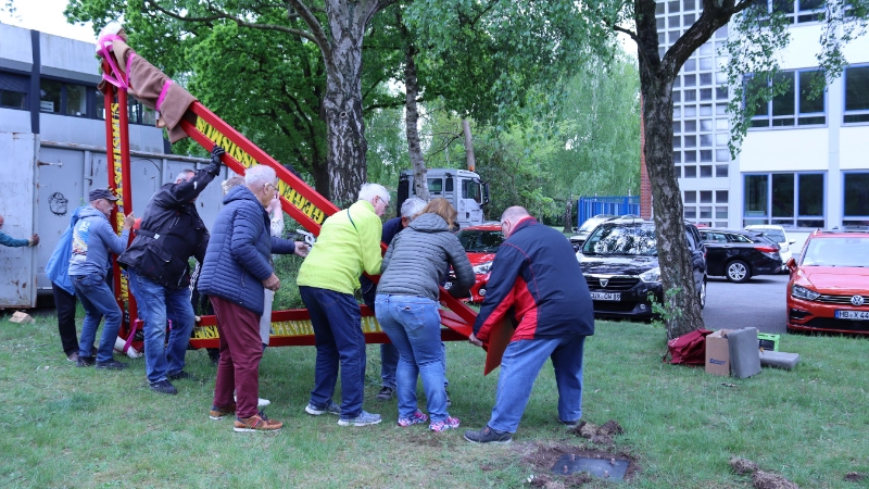 Restauration des Jugenddenkmals