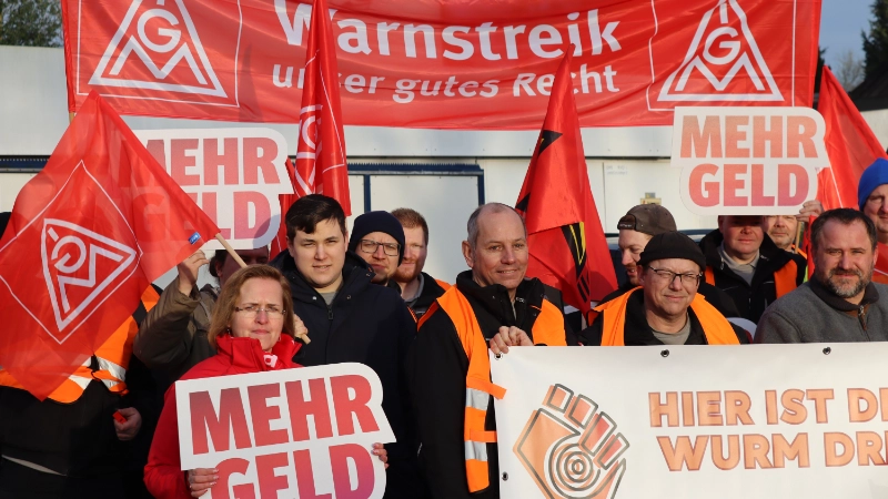 Warnstreik Gehr 2024