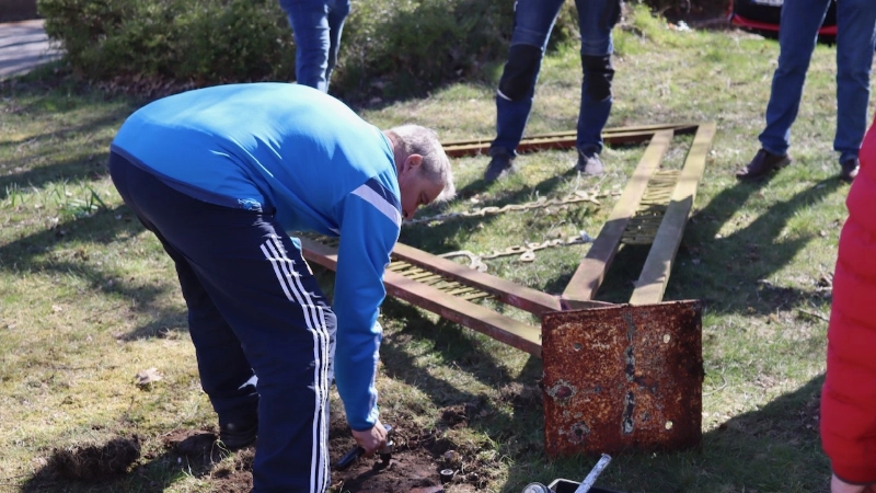 Restauration des Jugenddenkmals