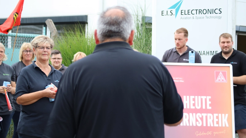 Warnstreik E.I.S. Electronics
