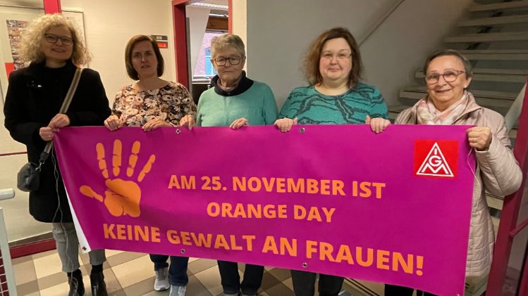 Orange Day 2024 - IG Metall Weser-Elbe