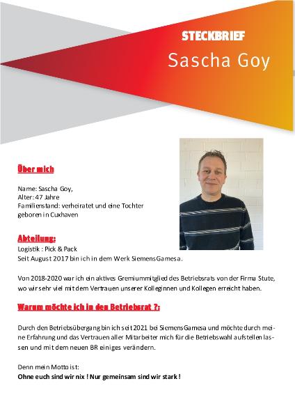 Listenplatz 25 - Sascha Goy