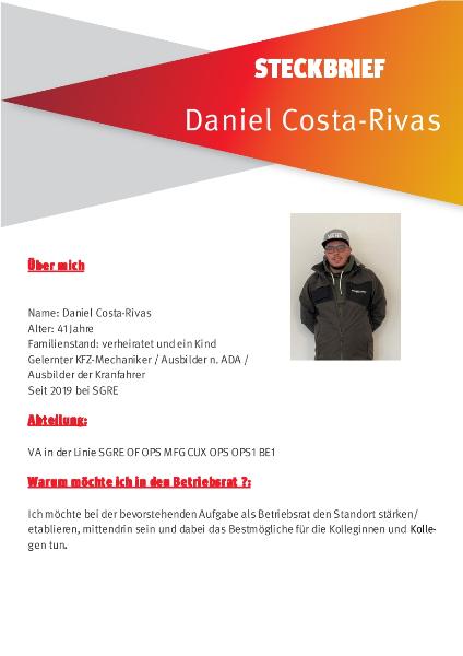 Listenplatz 18 - Daniel Costa-Rivas