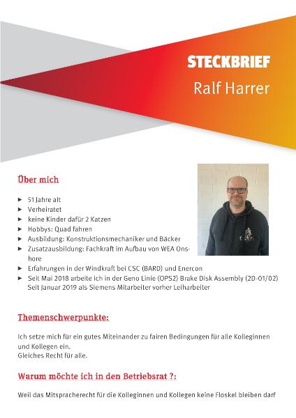 Listenplatz 10 - Ralf Harrer