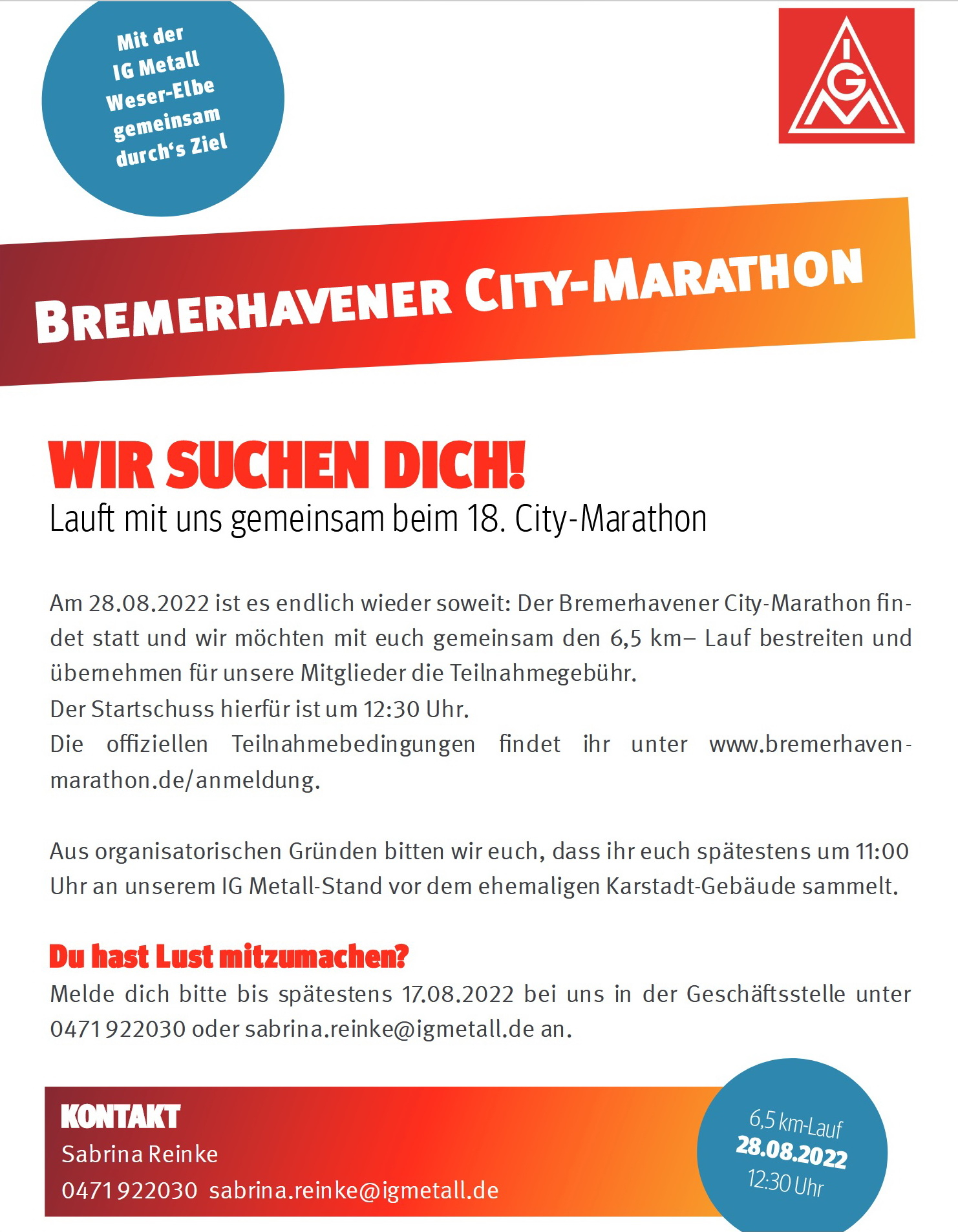 Bremerhavener City Marathon 2022