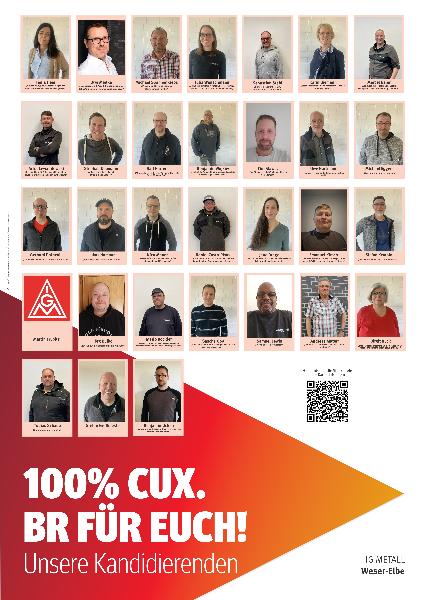Plakat Siemens BR-Wahl 11. Mai 2022