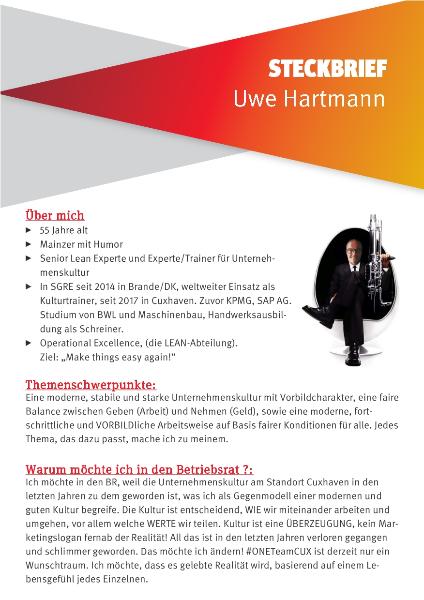Listenplatz 13 - Uwe Hartmann