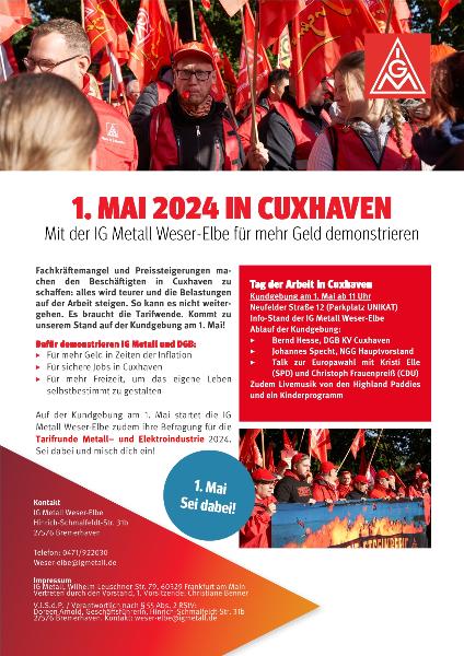 1. Mai 2024 Cuxhaven