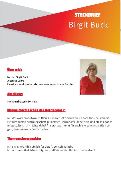 Listenplatz 28 - Birgit Buck