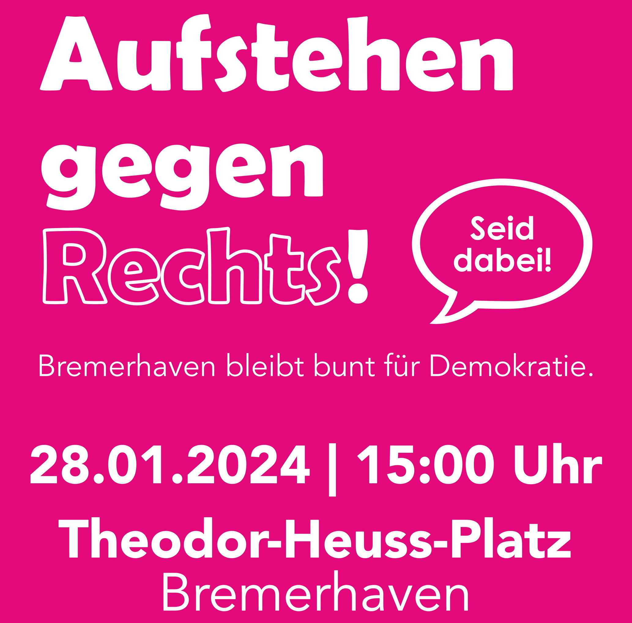 Aufstehen gegen Rechts!