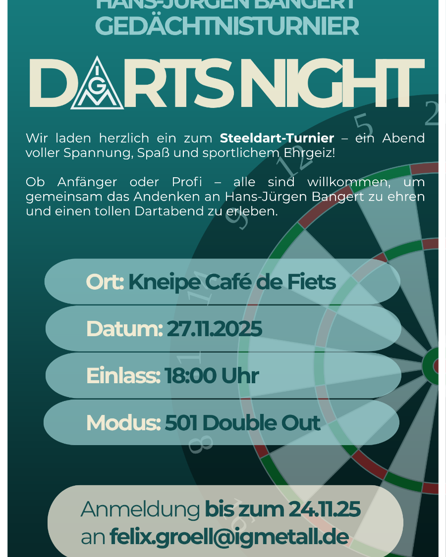 Darts Turnier